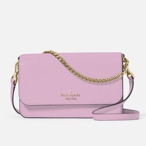 NWT Kate Spade Madison crossbody with Gold Chain in berry cream